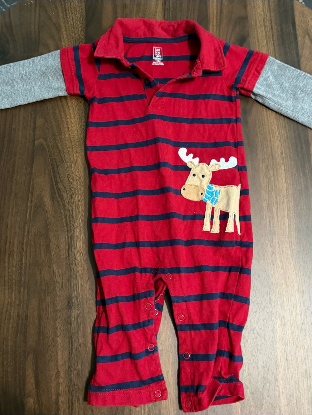 ✨2/$6✨ Baby boy moose one piece outfit